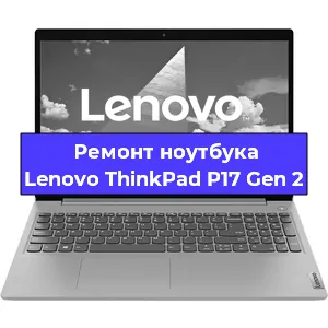 Замена материнской платы на ноутбуке Lenovo ThinkPad P17 Gen 2 в Нижнем Новгороде